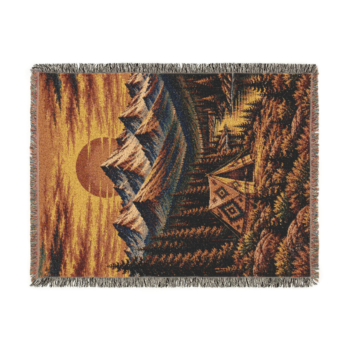 Western Camping Blanket