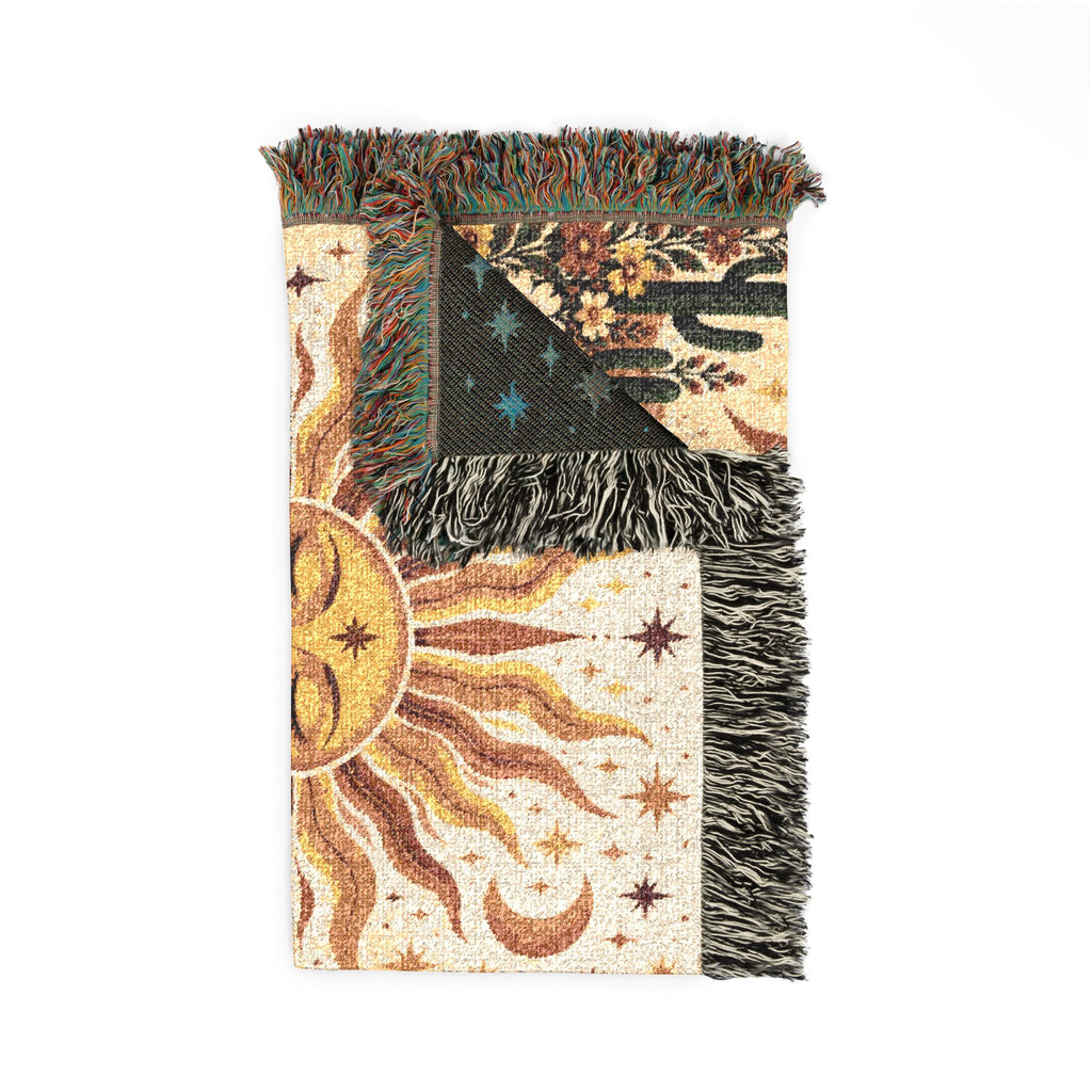 Boho Sun Woven Blanket