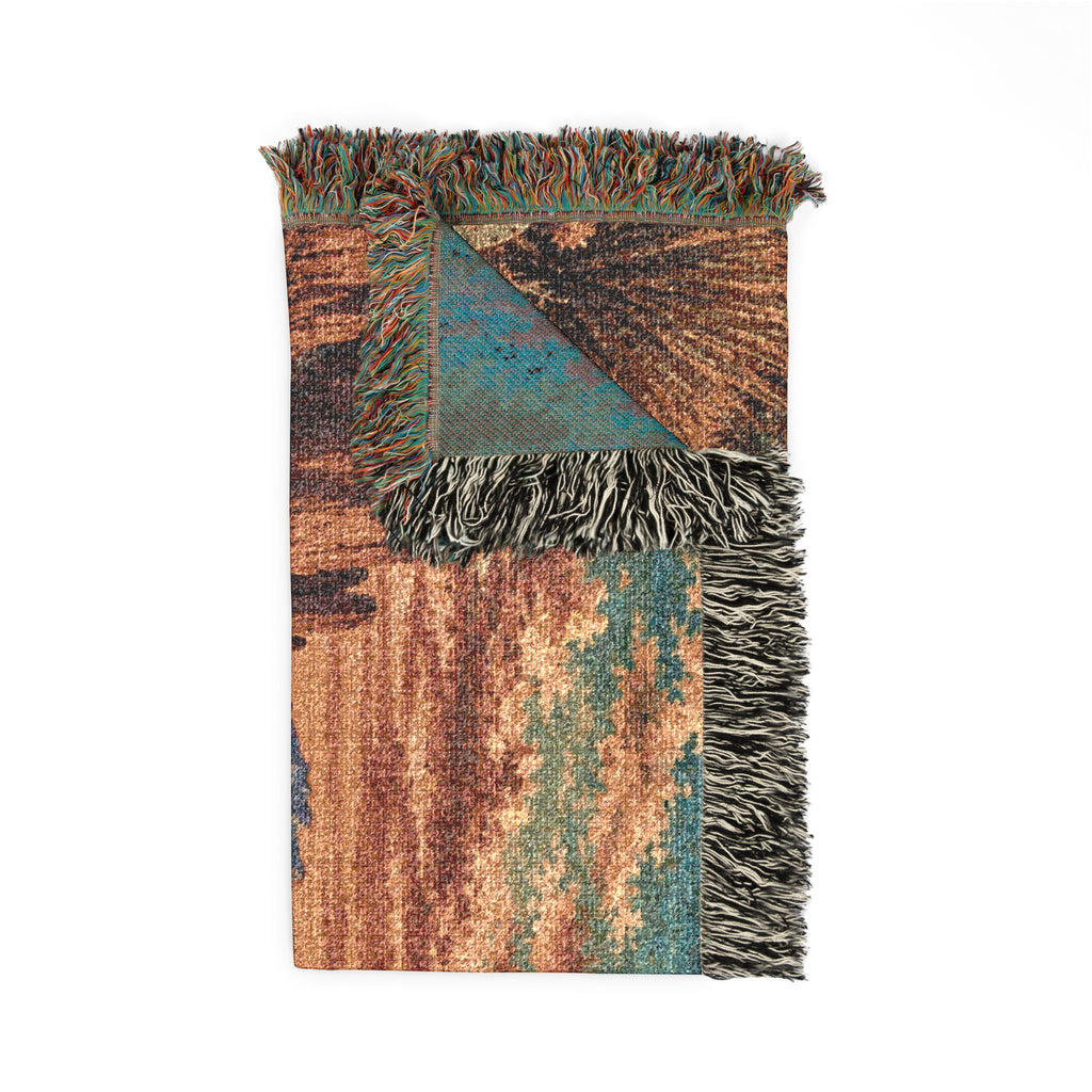 Rustic Western Throw Blanket