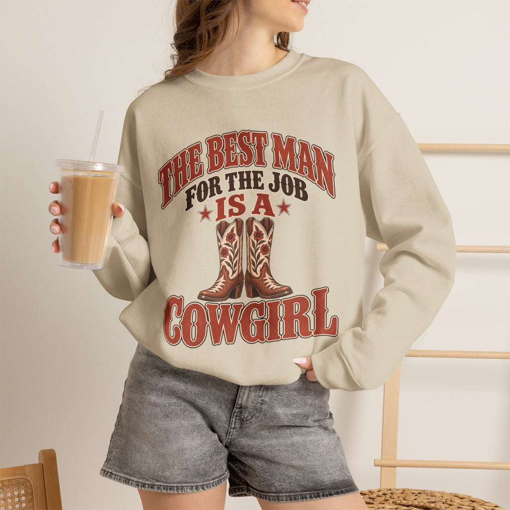 The Best Man for the Job Is a Cowgirl Sweatshirt