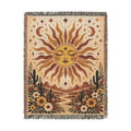 Boho Sun Woven Blanket