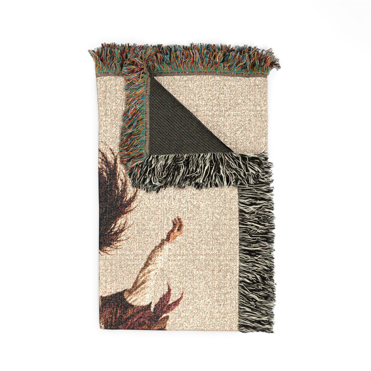 Rodeo Cowboy Woven Blanket