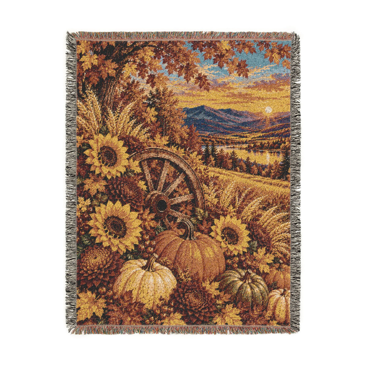 Fall Woven Blanket