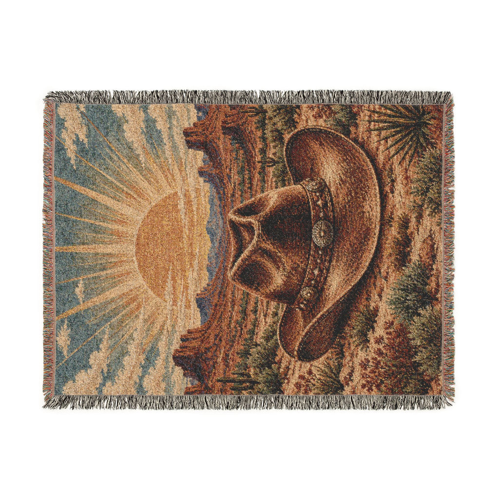 Cowboy Hat Blanket