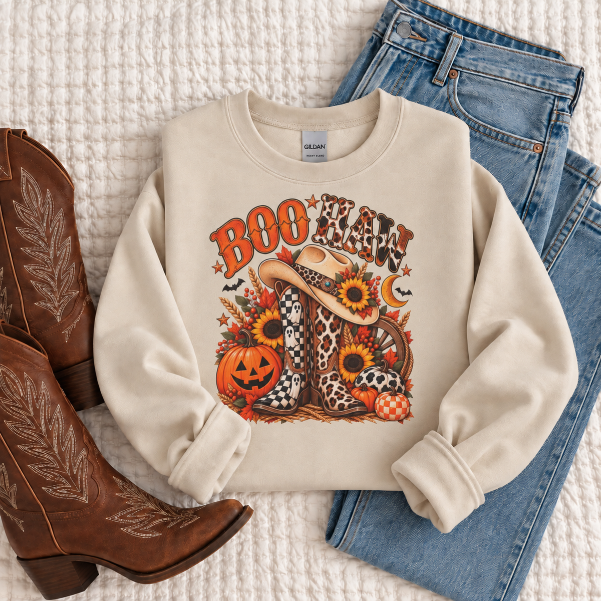 Cowgirl Halloween Sweatshirt
