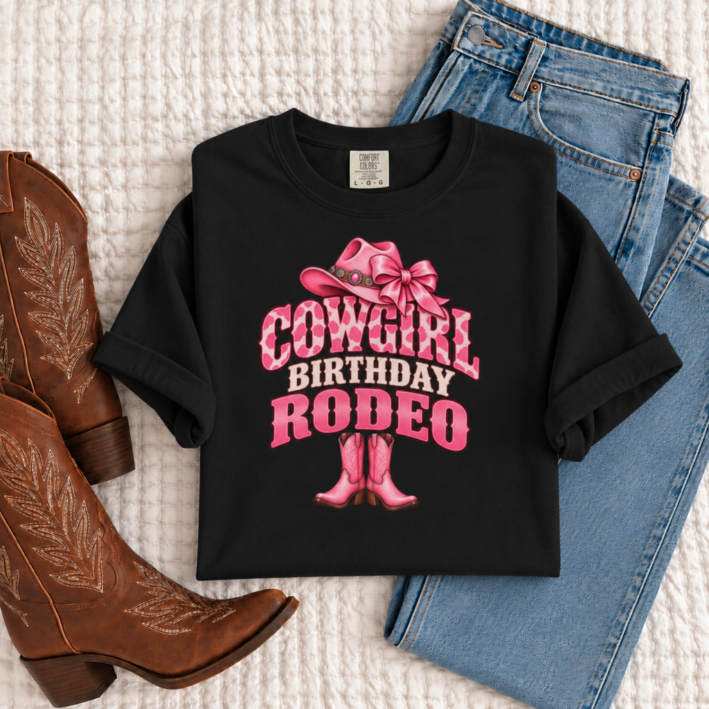 Cowgirl Birthday Shirt