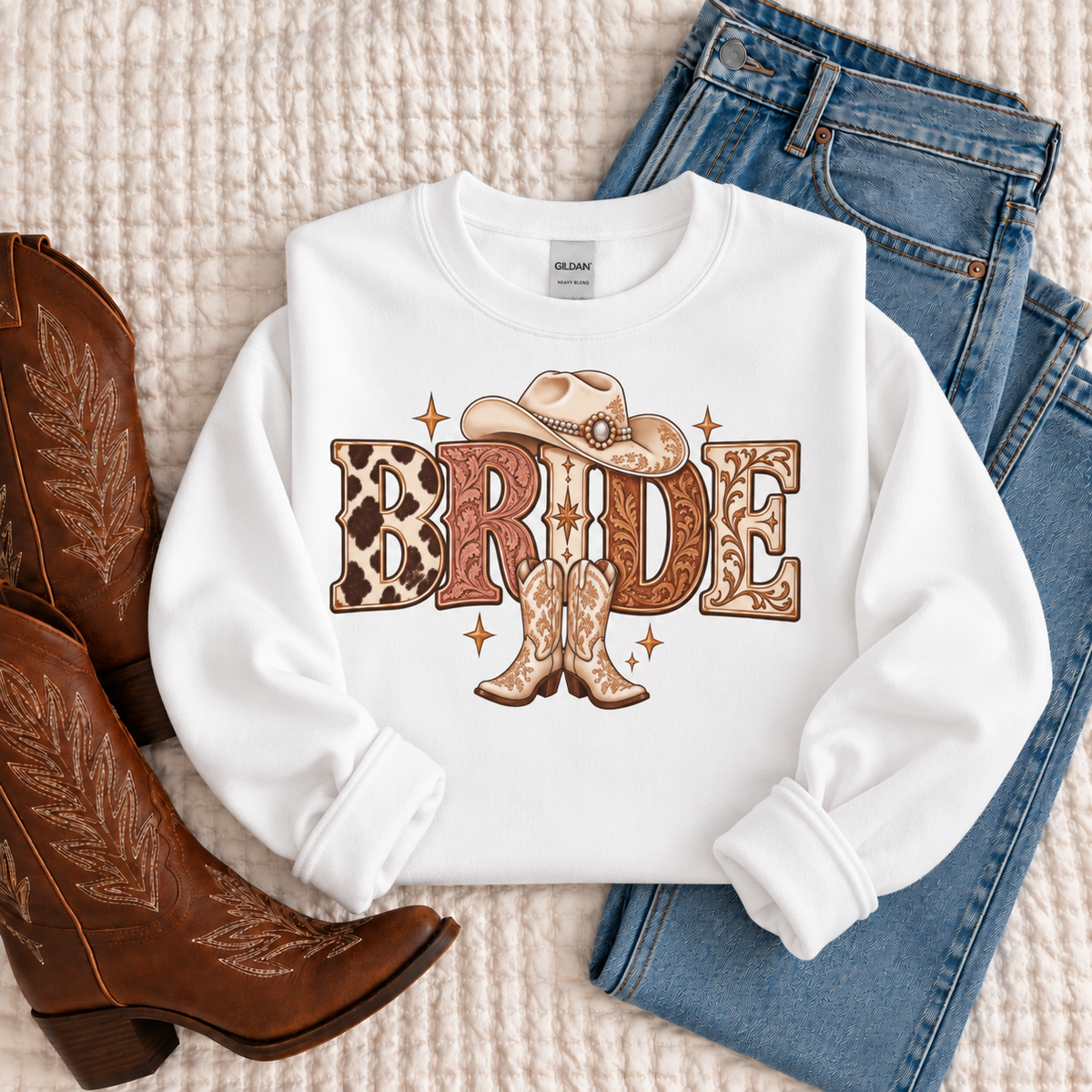 Cowgirl Bride Sweatshirt