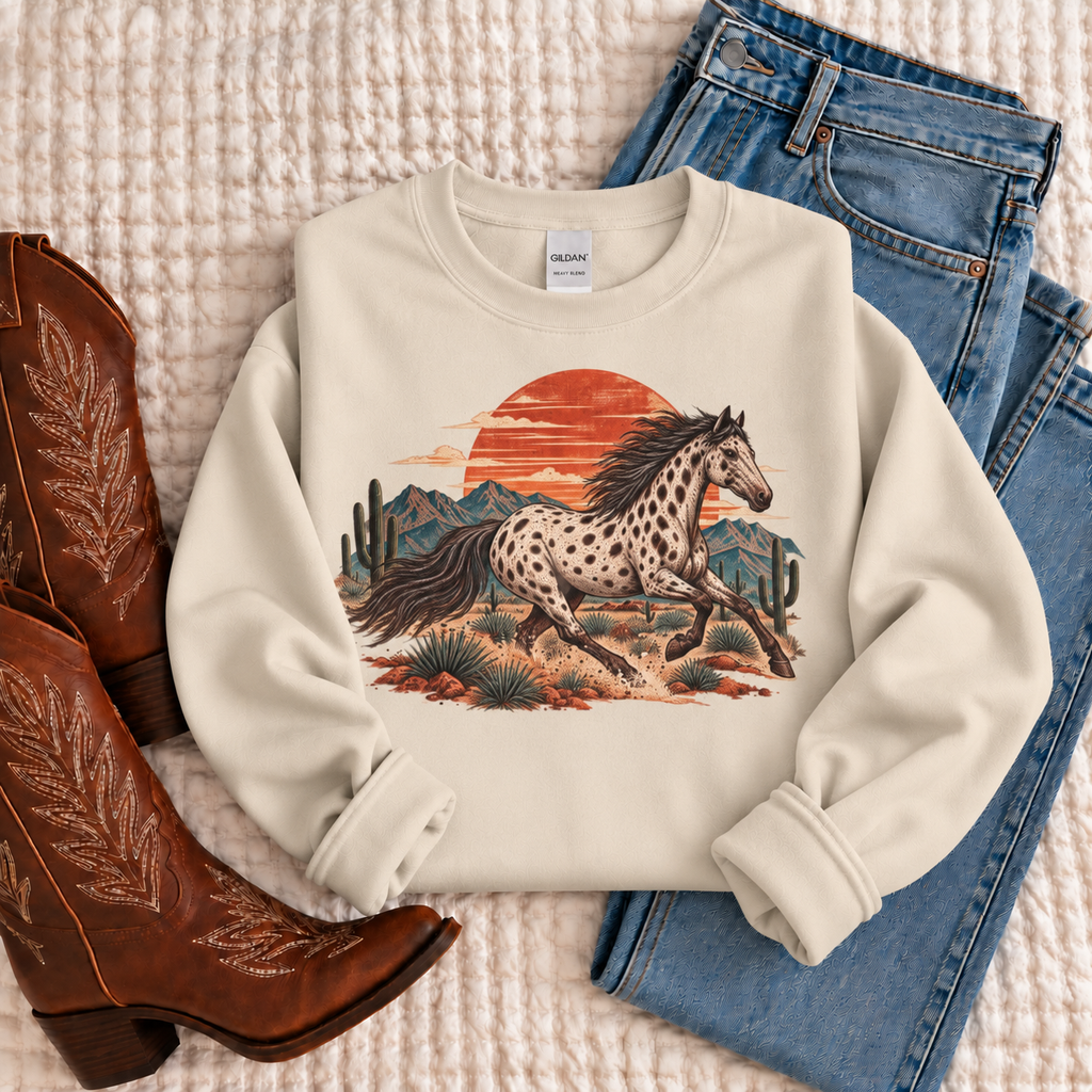 90s Horse Sweatshirt