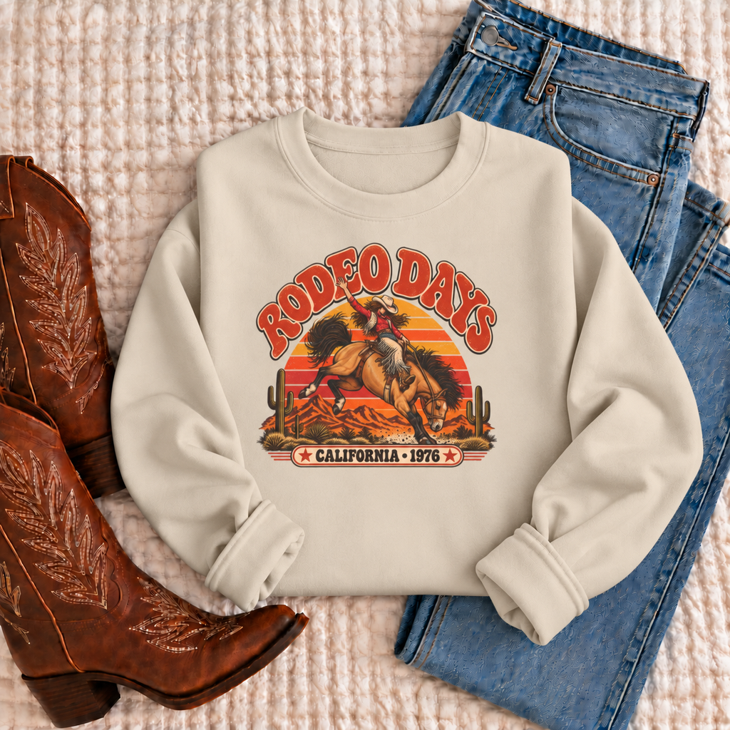 70s Cowgirl Sweatshirt