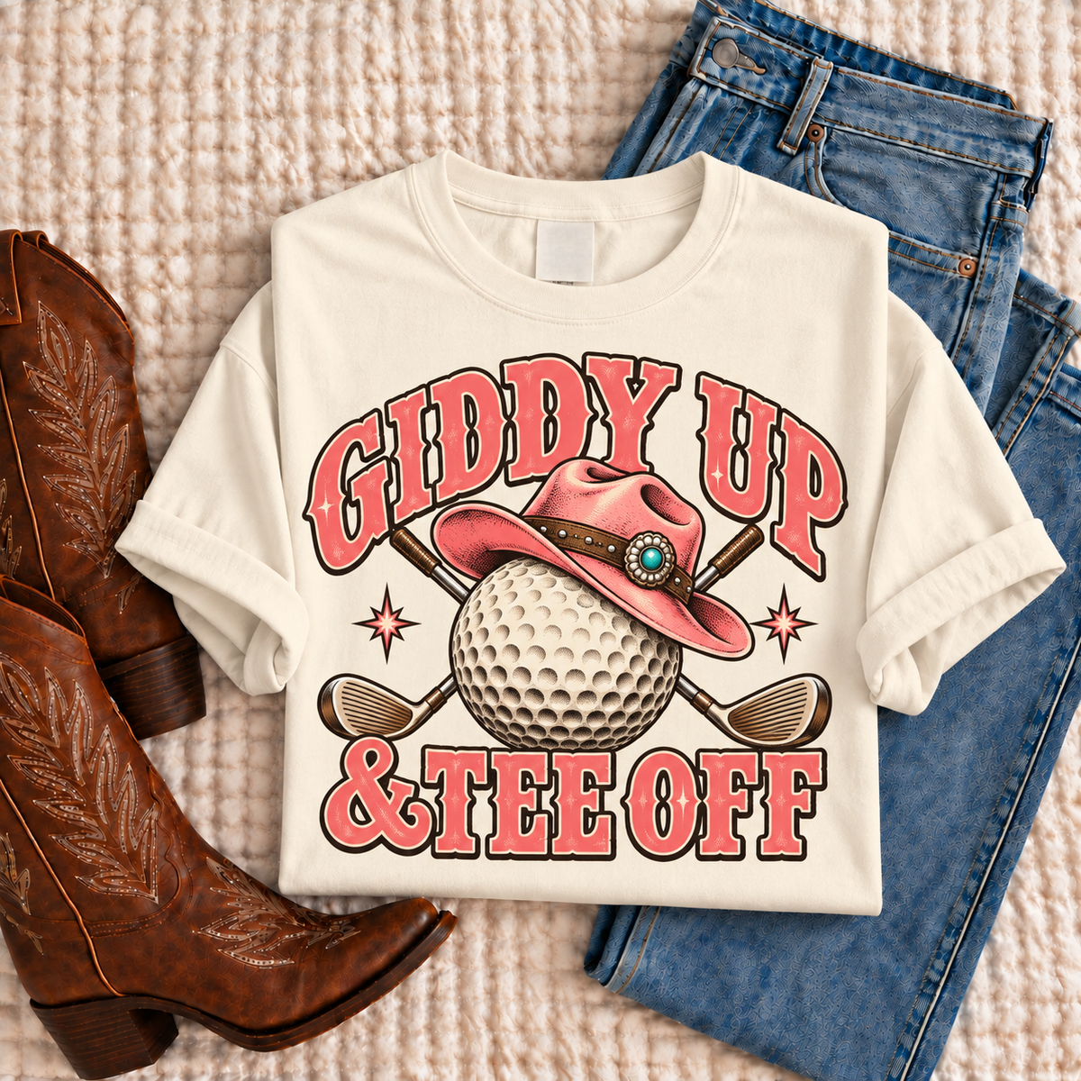 Cowgirl Golf Shirt