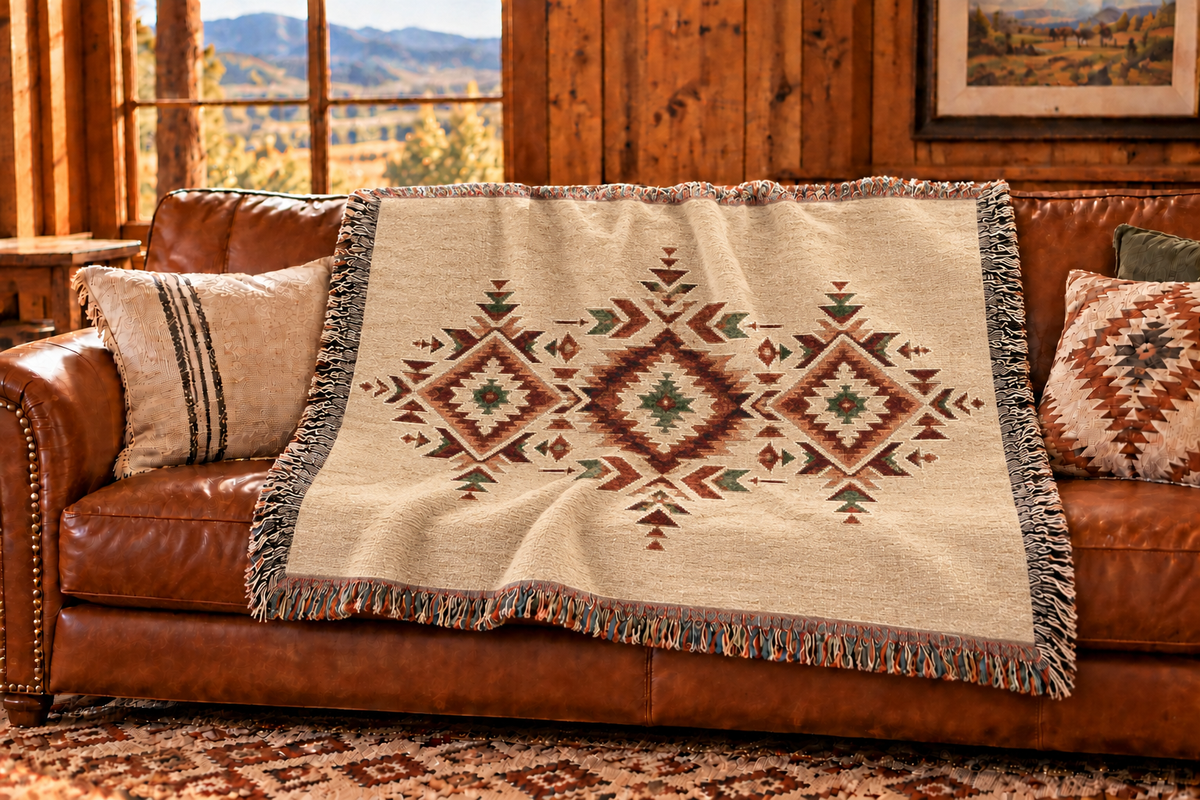 Southwestern Woven Blanket