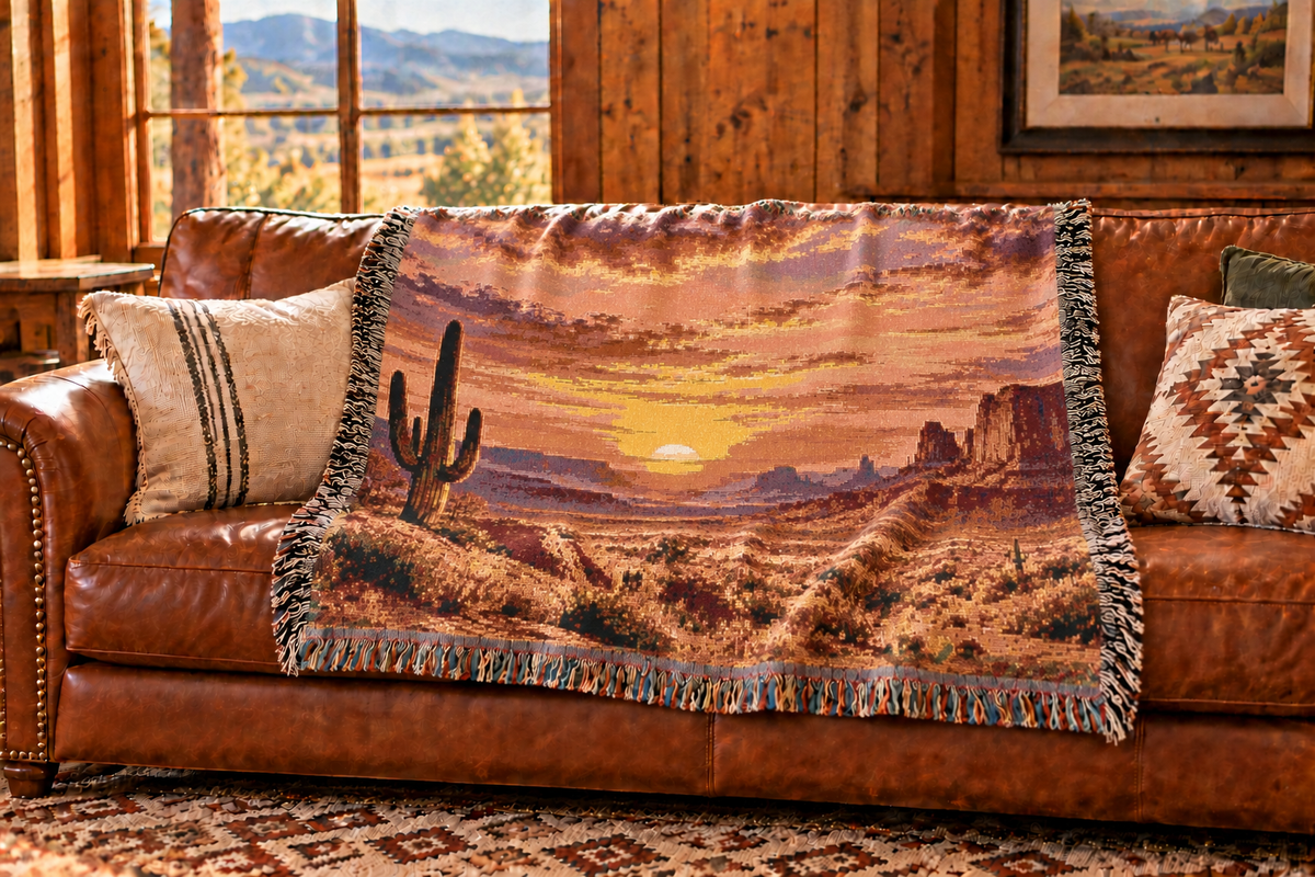 Desert Woven Blanket