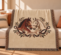 Equestrian Woven Blanket