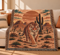 Tiger Woven Blanket