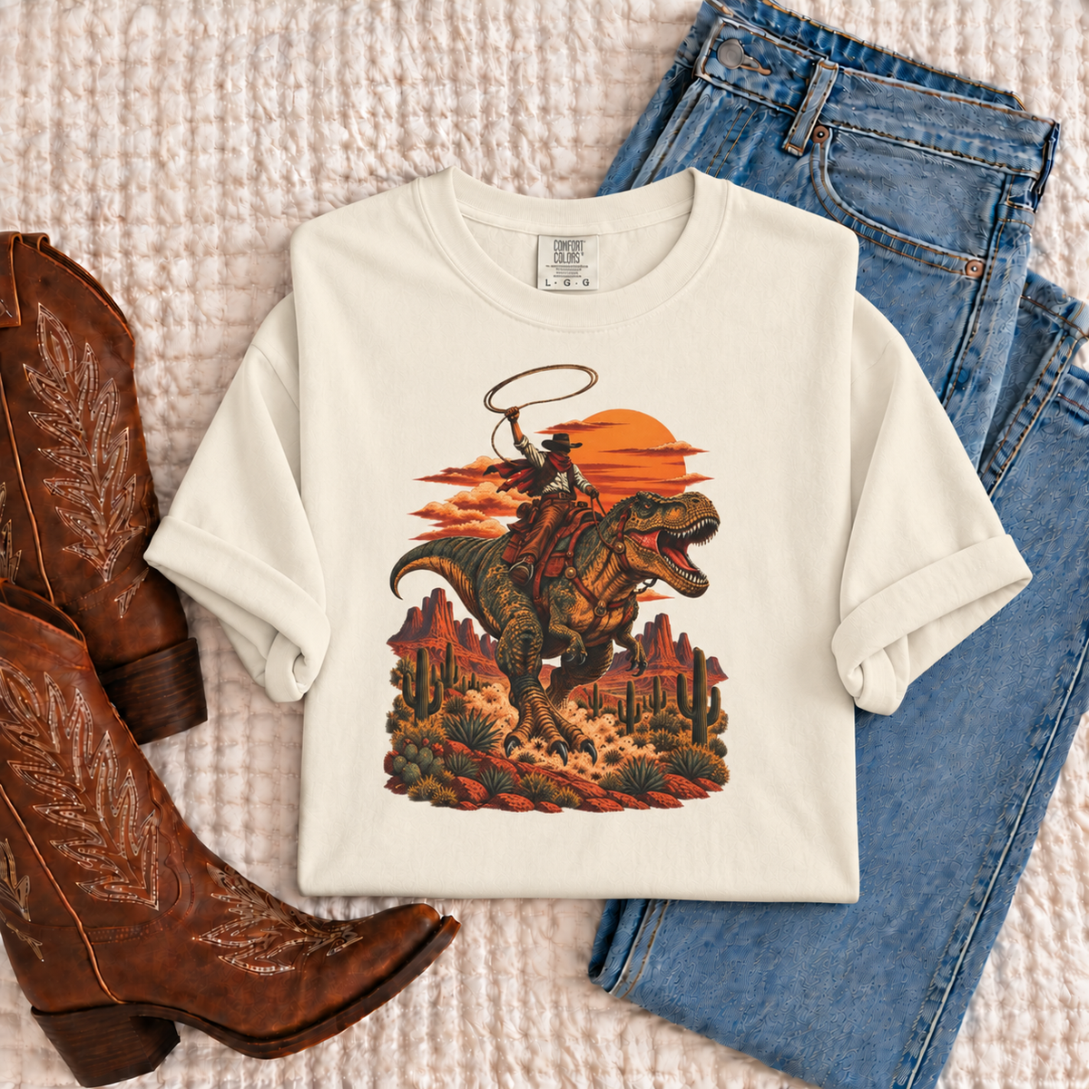 Western Dinosaur Shirt