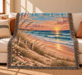 Woven Beach Throw Blanket