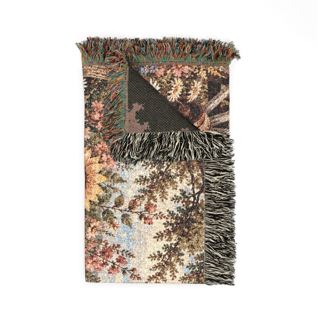 Floral Woven Blanket