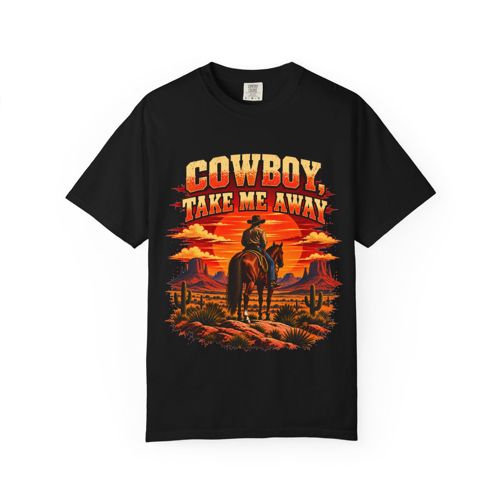 Cowboy Take Me Away Western Graphic Tee