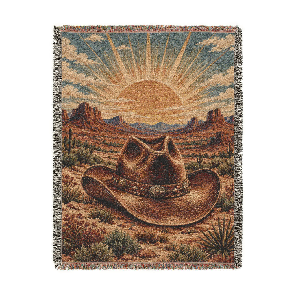 Cowboy Hat Blanket