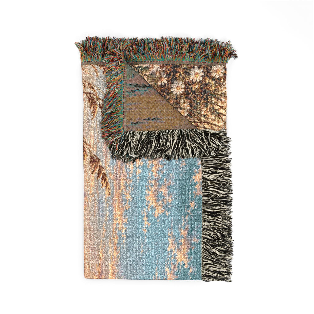 Woven Beach Throw Blanket