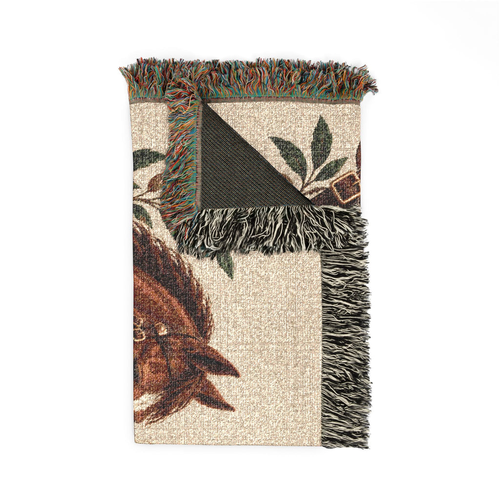 Equestrian Throw Blanket