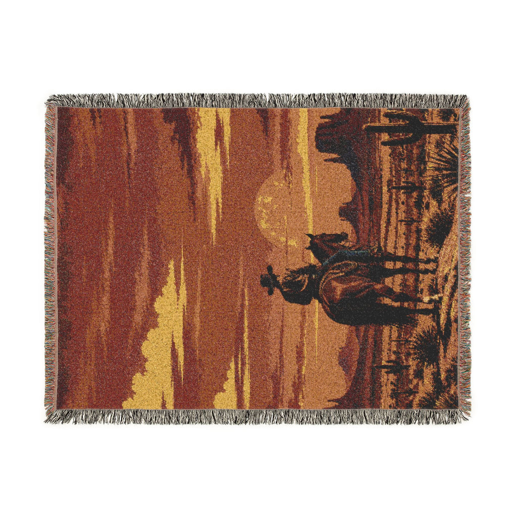 Cowboy Woven Blanket