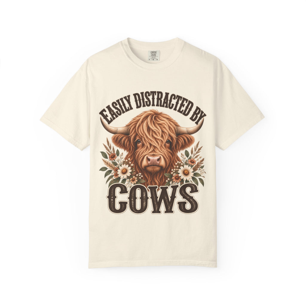 Easily Distracted by Cows Shirt