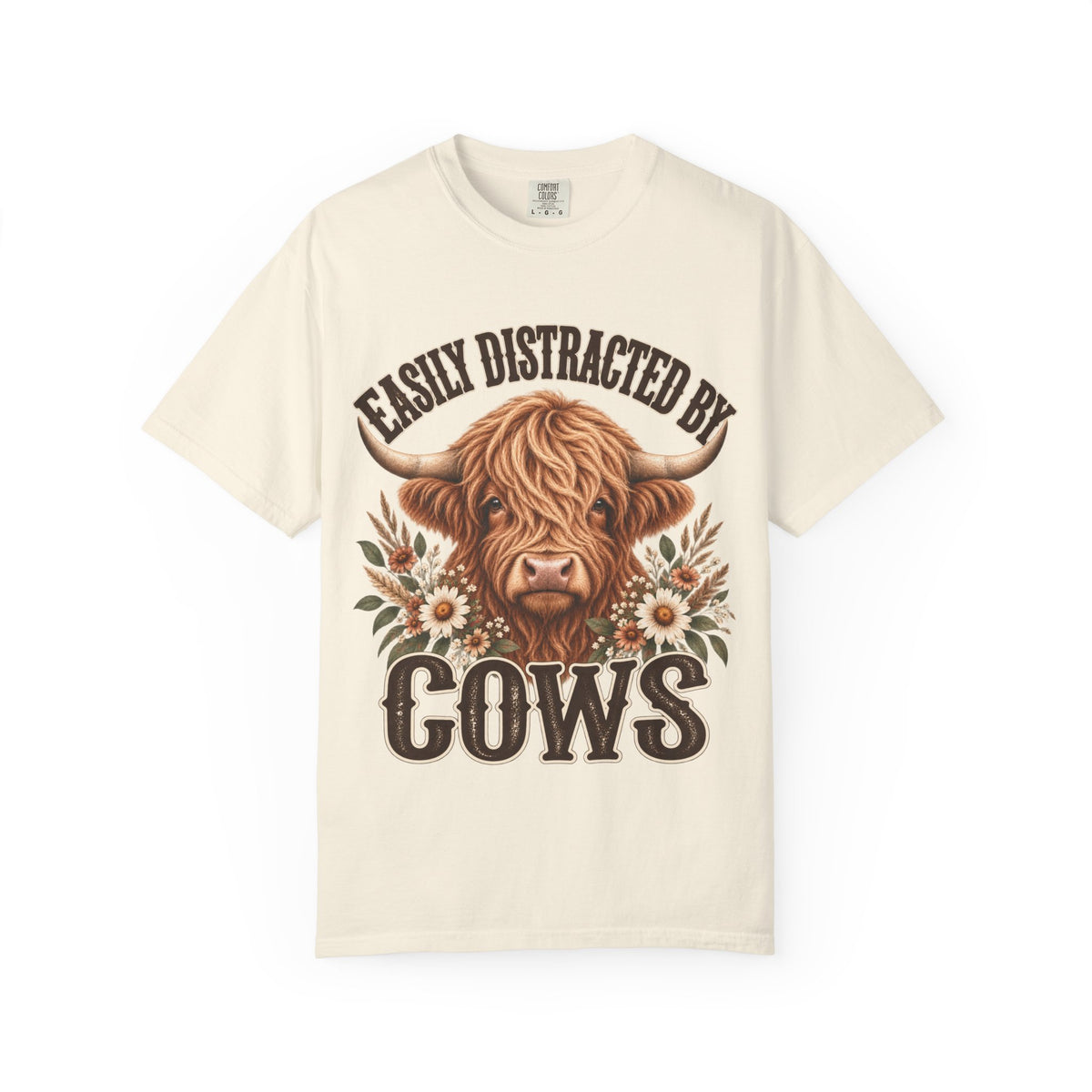 Easily Distracted by Cows Shirt