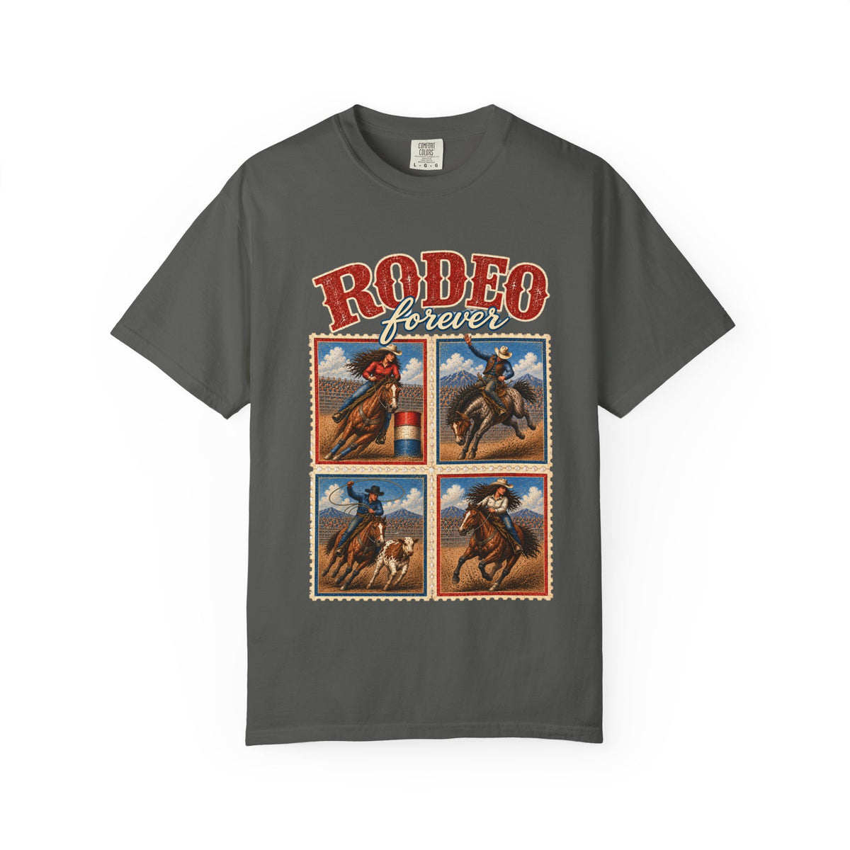 Rodeo Forever Oversized Western Tee