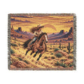 Cowgirl Woven Blanket