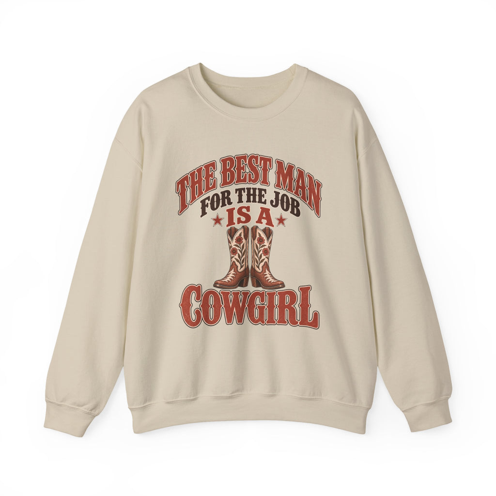 The Best Man for the Job Is a Cowgirl Sweatshirt