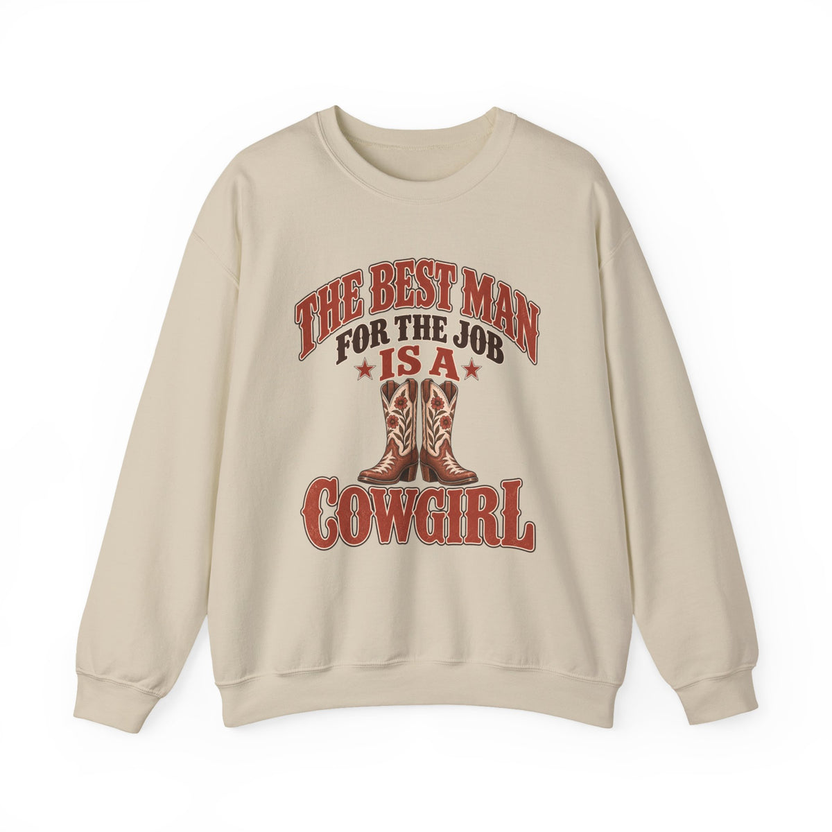 The Best Man for the Job Is a Cowgirl Sweatshirt