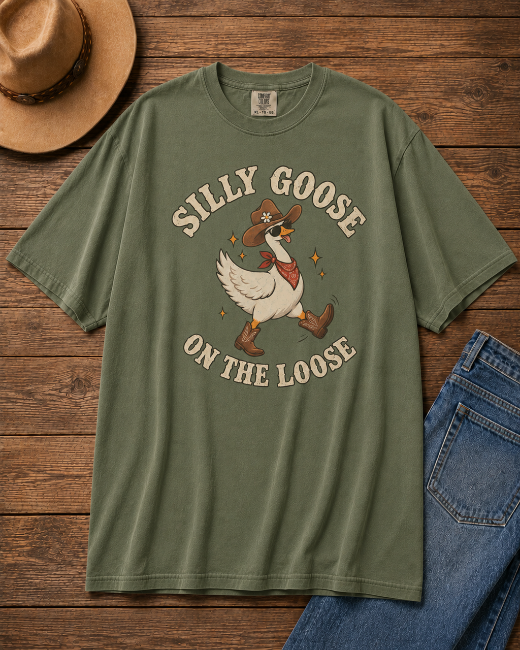Silly Goose Western Shirt