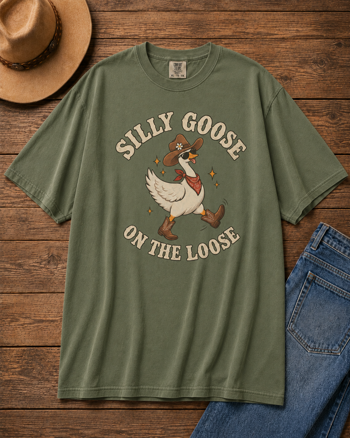 Silly Goose Western Shirt