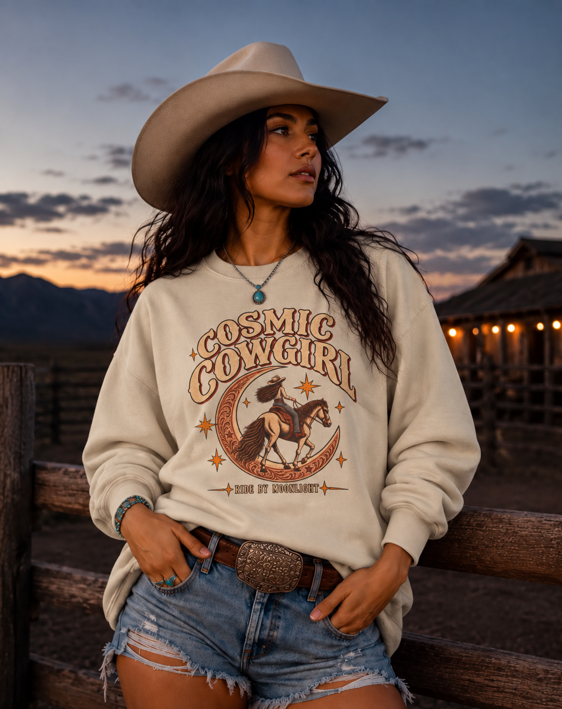 Cosmic Cowgirl Sweatshirt