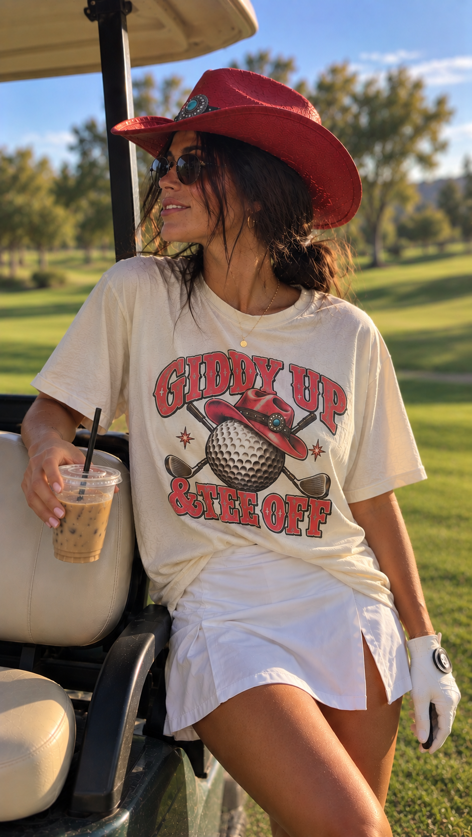 Cowgirl Golf Shirt