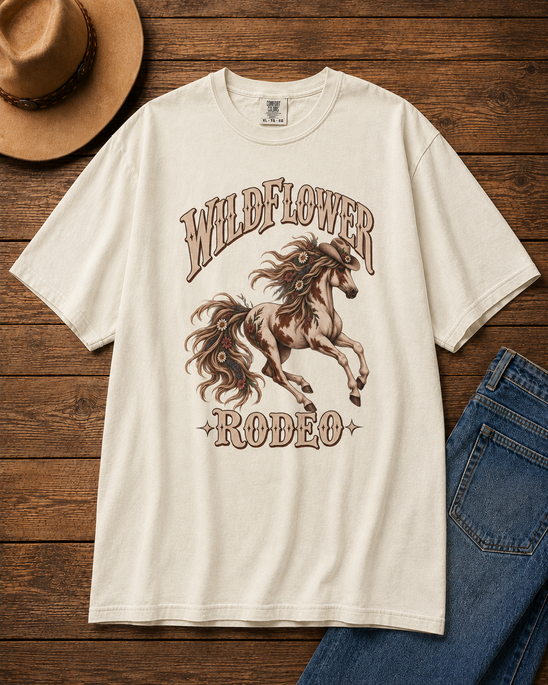Western Floral Horse Shirt