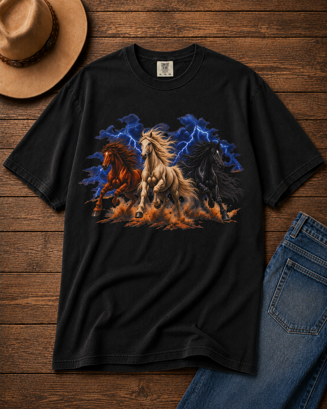 Wild Mustang Horse Shirt